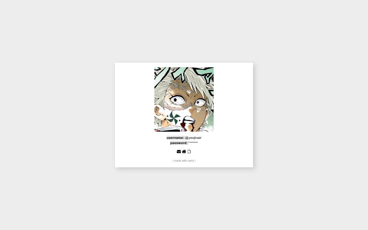 Carrd profile picture for @dll